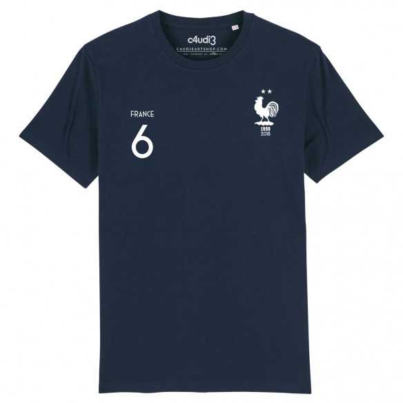 ÉQUIPE DE FRANCE - 2 ÉTOILES + 6 Guendouzi - Men's tee-shirt - Caudie