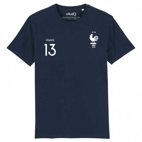 ÉQUIPE DE FRANCE - 2 ÉTOILES + 13 Fofana - Men's tee-shirt - Caudie