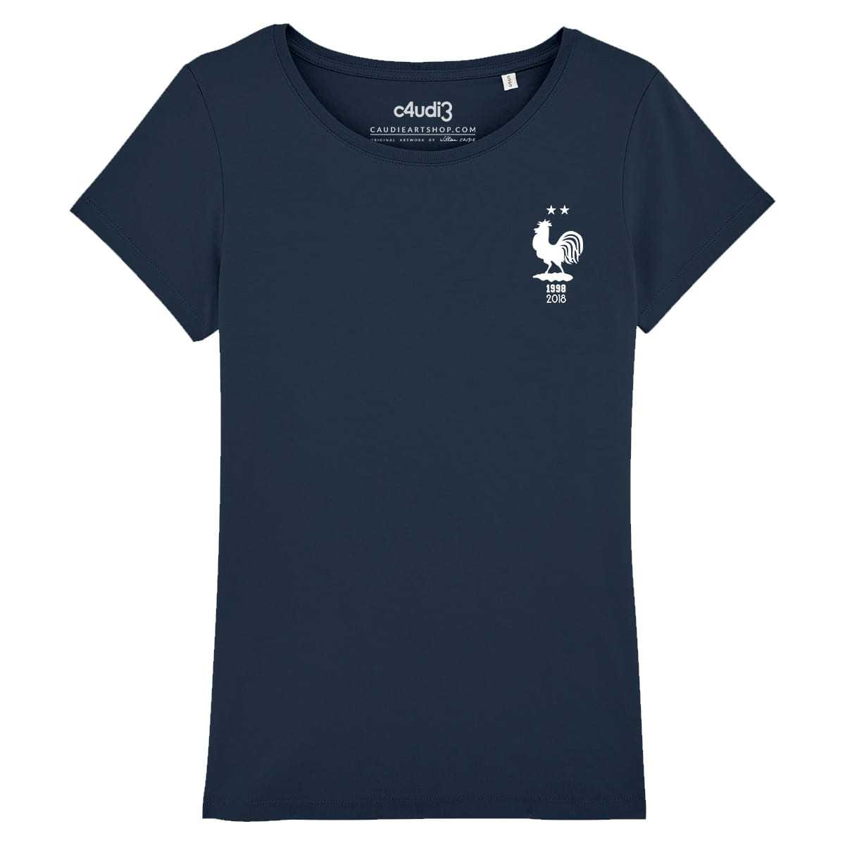 ÉQUIPE DE FRANCE 2 ÉTOILES Teeshirt femme Caudie