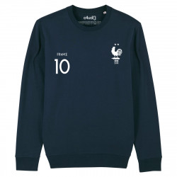 ÉQUIPE DE FRANCE - 2 ÉTOILES + 10 Mbappe - Sweat - Caudie