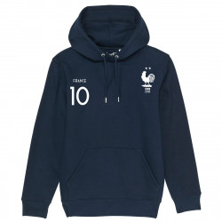 ÉQUIPE DE FRANCE - 2 ÉTOILES + 10 Mbappe - Hoodie - Caudie