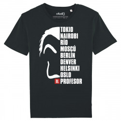 LA CASA DE PAPEL - MASQUE ET NOMS - T-shirt - Caudie
