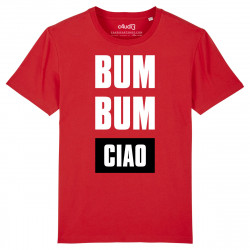 BUM BUM CIAO - Men's tee-shirt - La Casa De Papel - Caudie