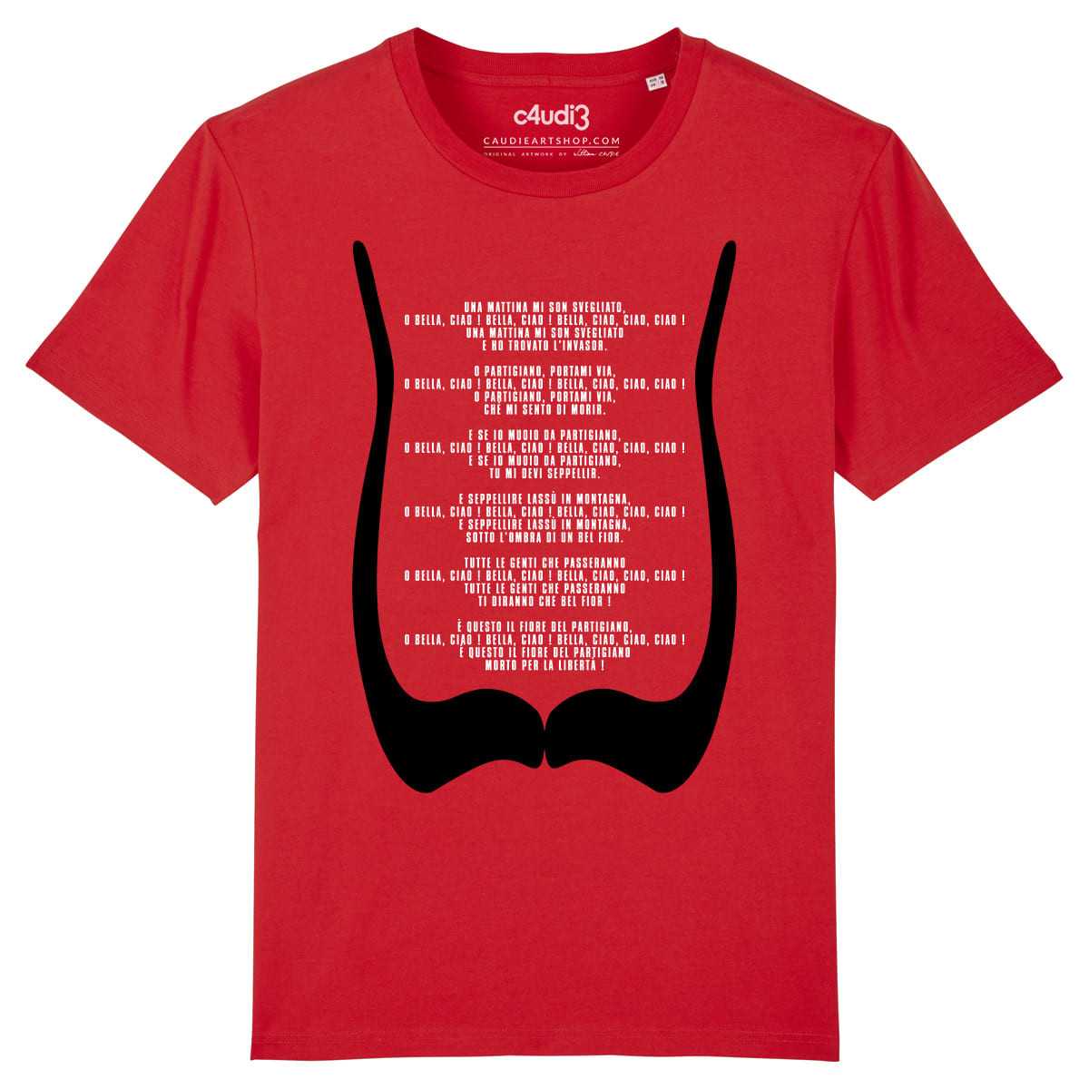 BELLA CIAO LYRICS - La Casa De Papel - T-shirt homme - Caudie