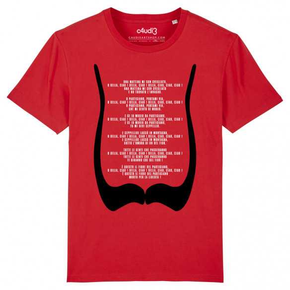 BELLA CIAO - LYRICS - Men\\\\\\\\\\\\\\\\\\\\\\\\\\\\\\\\\\\\\\\\\\\\\\\\\\\\\\\\\\\\\\'s tee-shirt - La Casa De Papel - Caudie