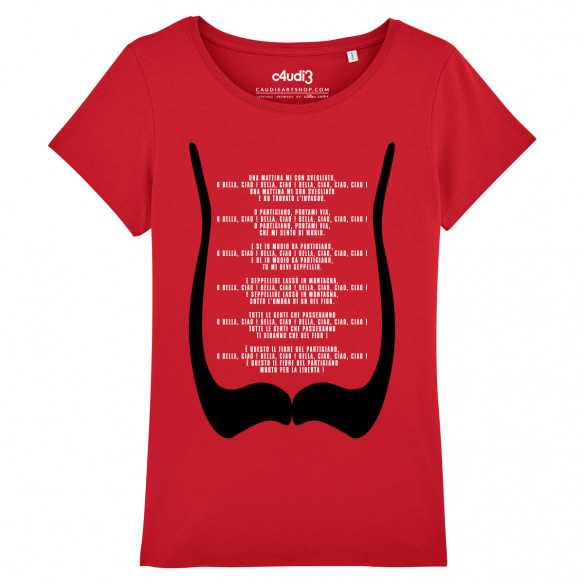 BELLA CIAO LYRICS - La Casa De Papel - T-shirt femme - Caudie