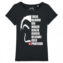LA CASA DE PAPEL - MASQUE ET NOMS - T-shirt - Caudie
