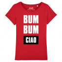 BUM BUM CIAO - Tee-shirt femme - La Casa De Papel - Caudie