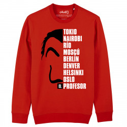 LA CASA DE PAPEL - MASQUE ET NOMS - Sweat - Caudie