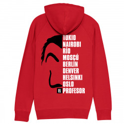 LA CASA DE PAPEL - MASQUE ET NOMS - Hoodie - Caudie
