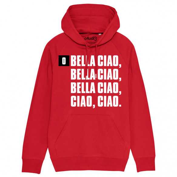 BELLA CIAO - Hoodie - La Casa De Papel - Caudie