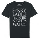 SORRY LADIES I M IN THE NIGHT S WATCH - Game Of Thrones - T-shirt homme - Caudie