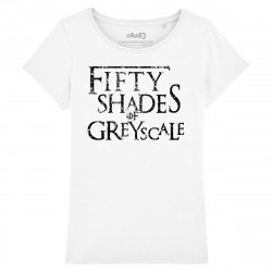 FIFTY SHADES OF GREYSCALE - Tee-shirt femme - Game Of Thrones - Caudie