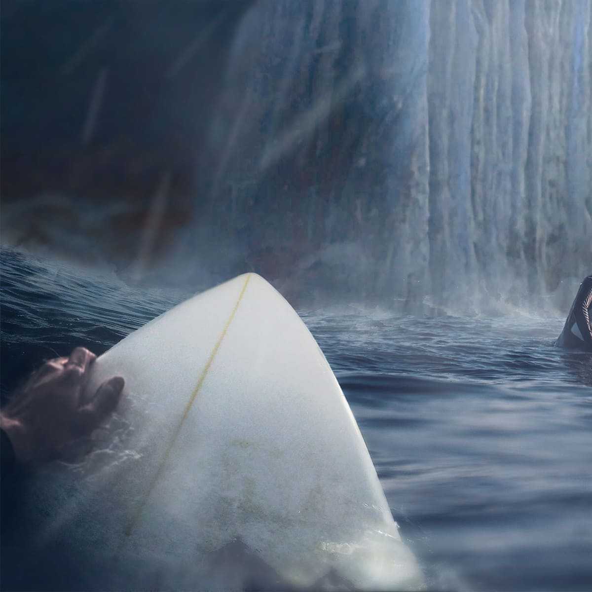 SURFING IN THE NORTH - Game Of Thrones - T-shirt homme - Caudie