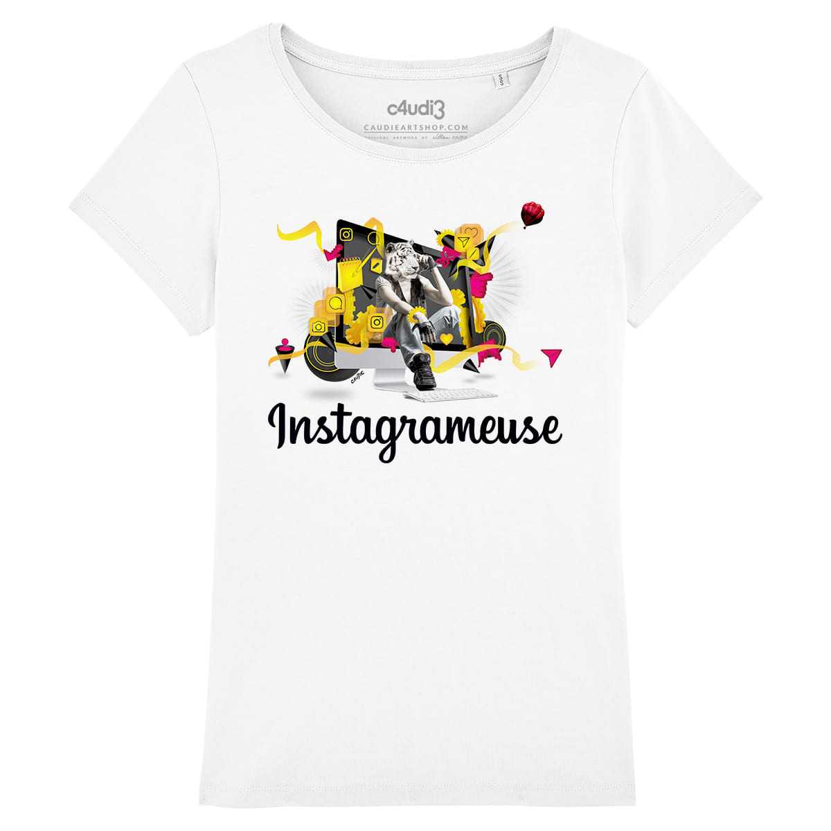 INSTAGRAMEUSE - T-shirt femme - Caudie
