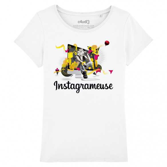 INSTAGRAMEUSE - T-shirt femme - Caudie