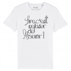 LIRE C'EST REFUSER DE MOURIR - Men's tee-shirt - Caudie
