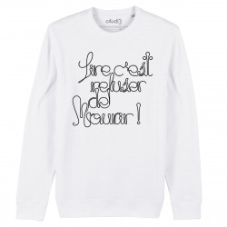 LIRE C'EST REFUSER DE MOURIR - Sweat - Caudie