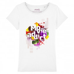 MOVIE ADDICT - T-shirt - Caudie