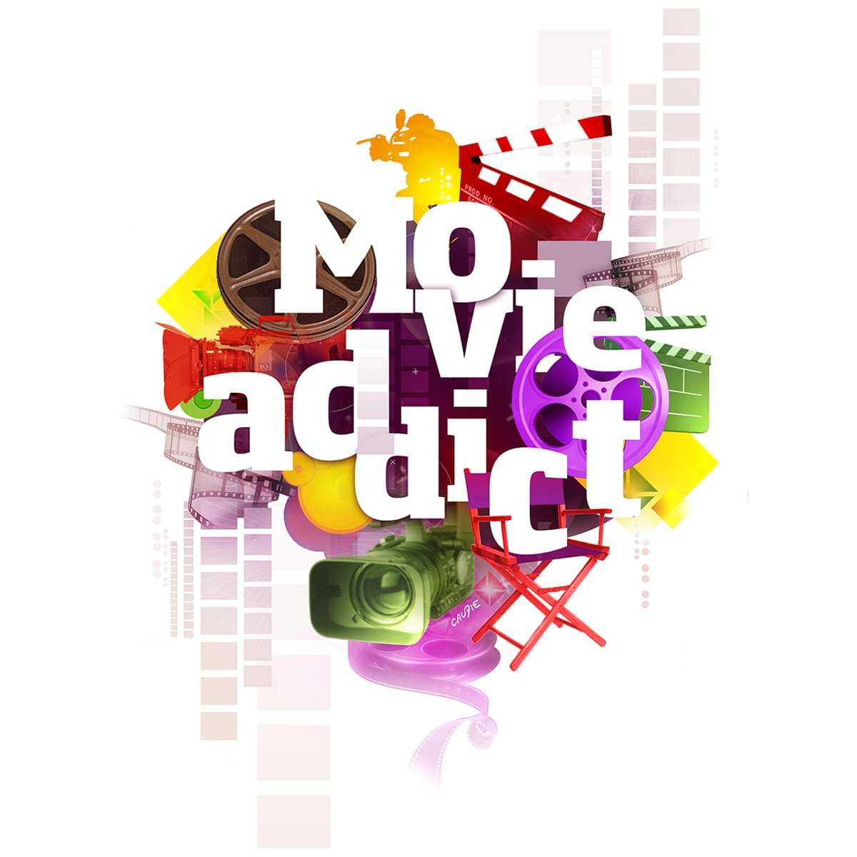 MOVIE ADDICT - T-shirt femme - Caudie