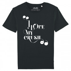 I LOVE MY CRUSH - T-shirt homme - Caudie
