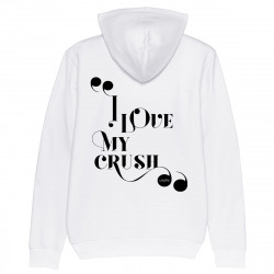 I LOVE MY CRUSH - Hoodie - Caudie