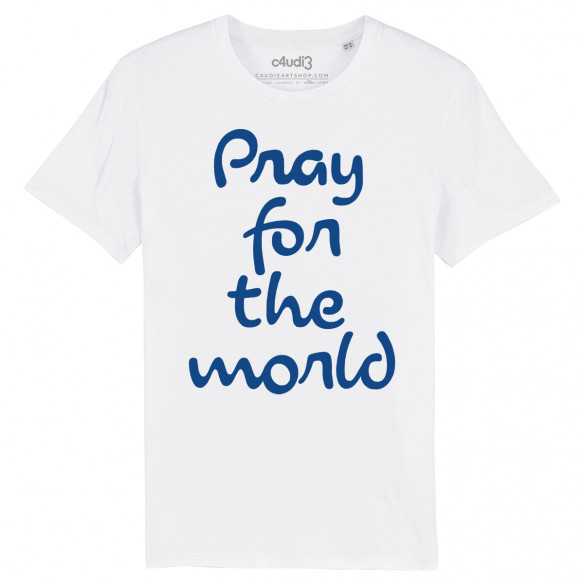 PRAY FOR THE WORLD - Tee-shirt homme - Caudie