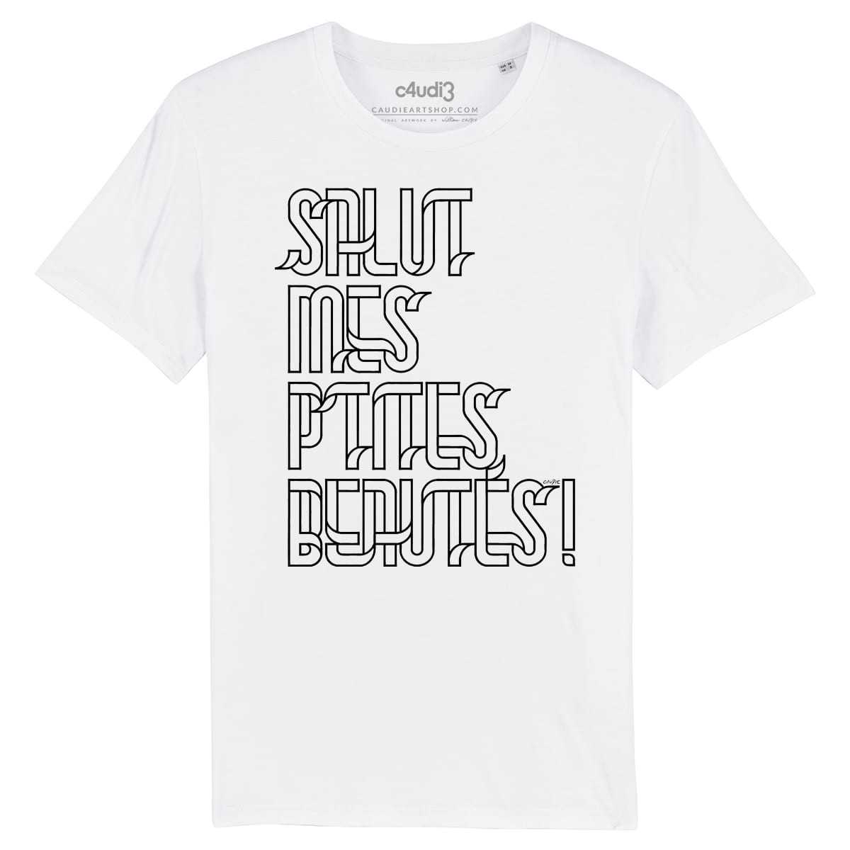SALUT MES P TITES BEAUTÉS - T-shirt homme - Caudie
