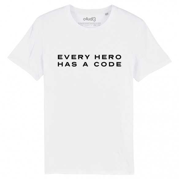 EVERY HERO HAS A CODE - Tee-shirt homme - Westworld - Caudie