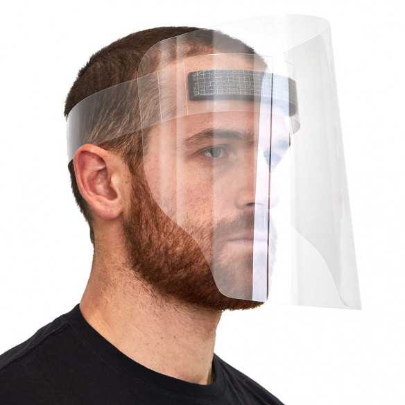 Visière de protection en PVC - Caudie