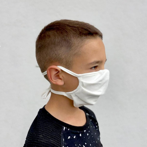 Masque barrière catégorie 1 - lavable et réutilisable - Enfant - Caudie