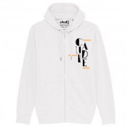 Caudie - French Fashion Brand - Zip-up Hoodie - Caudie