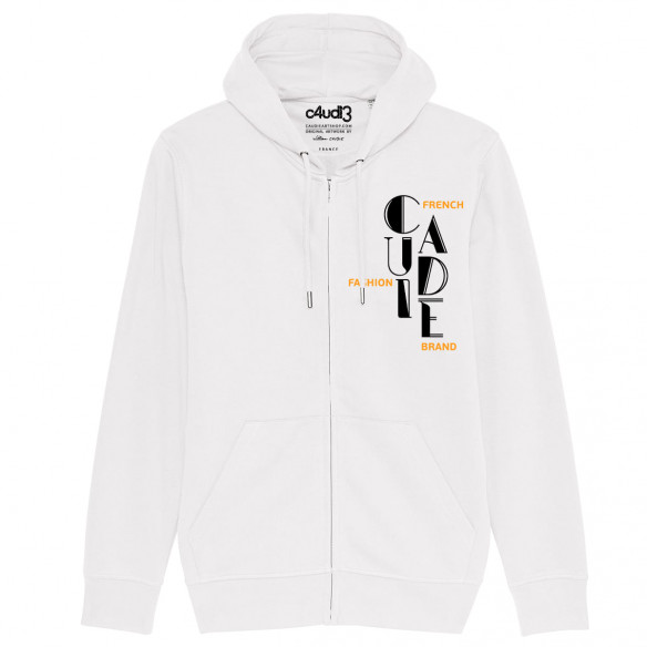 Caudie - French Fashion Brand - Zip-up Hoodie - Caudie