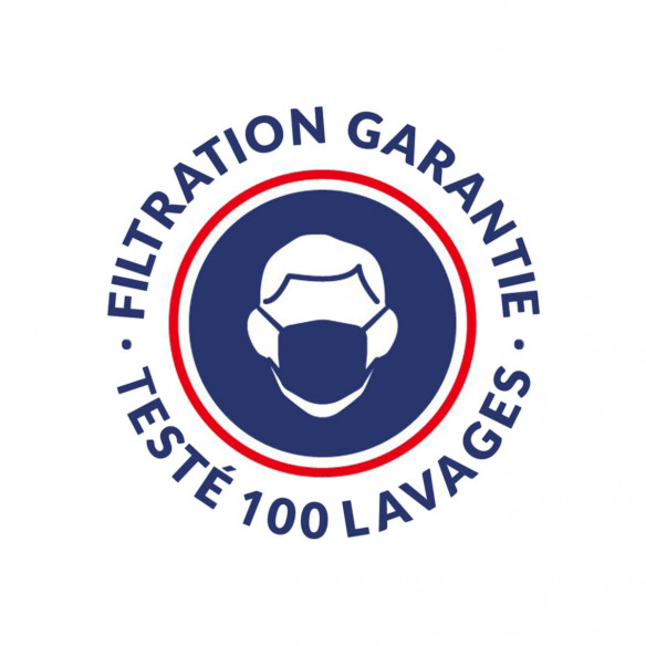 Masque barrière catégorie 1 - lavable et réutilisable - Caudie